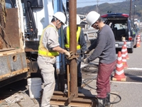 井戸改修工事_ポンプ引き揚げ